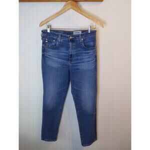 AG ADRIANO GOLDSCHMIED The Isabelle Jeans Medium Wash Size 30R Straight